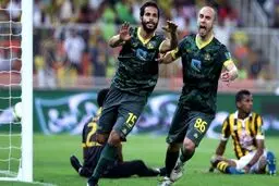 النصر با لباس کماندویی مقابل پرسپولیس/عکس