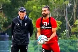 تبریک معنادار کی‌روش به رامین رضاییان