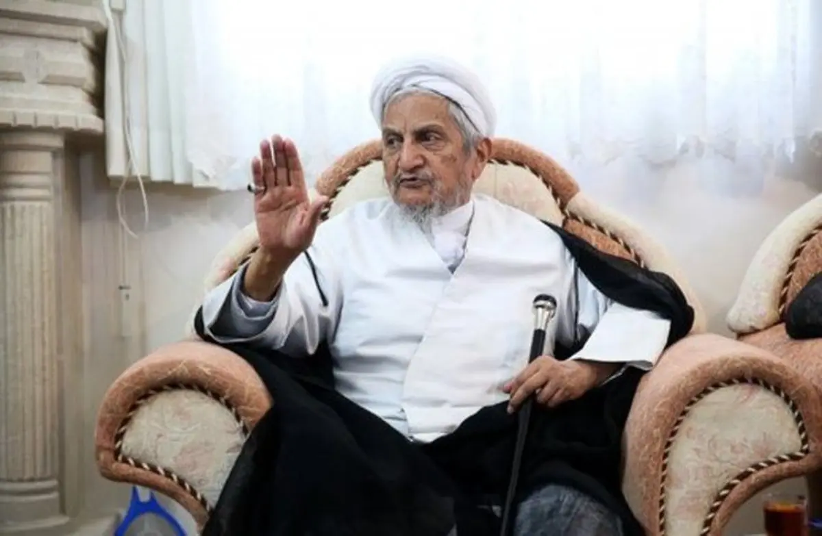 خاکسپاری پیکر آیت‌الله صانعی در کنار مرقد زکریا بن آدم(ع) + جزئیات