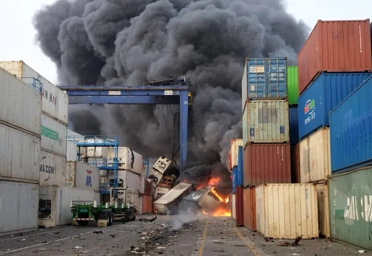 پاسخ وزارت دفاع به ادعای رسانه‌های خارجی درباره انفجار بندر شهید رجایی