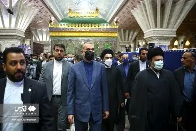 امیرعبداللهیان و سید حسن خمینی