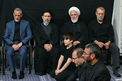 عزاداری حسینیه امام خمینی