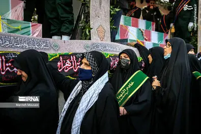 تشییع پیکر ۲۰۰ شهید گمنام