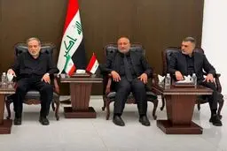 دیدار استانداران کربلا و بصره با عراقچی