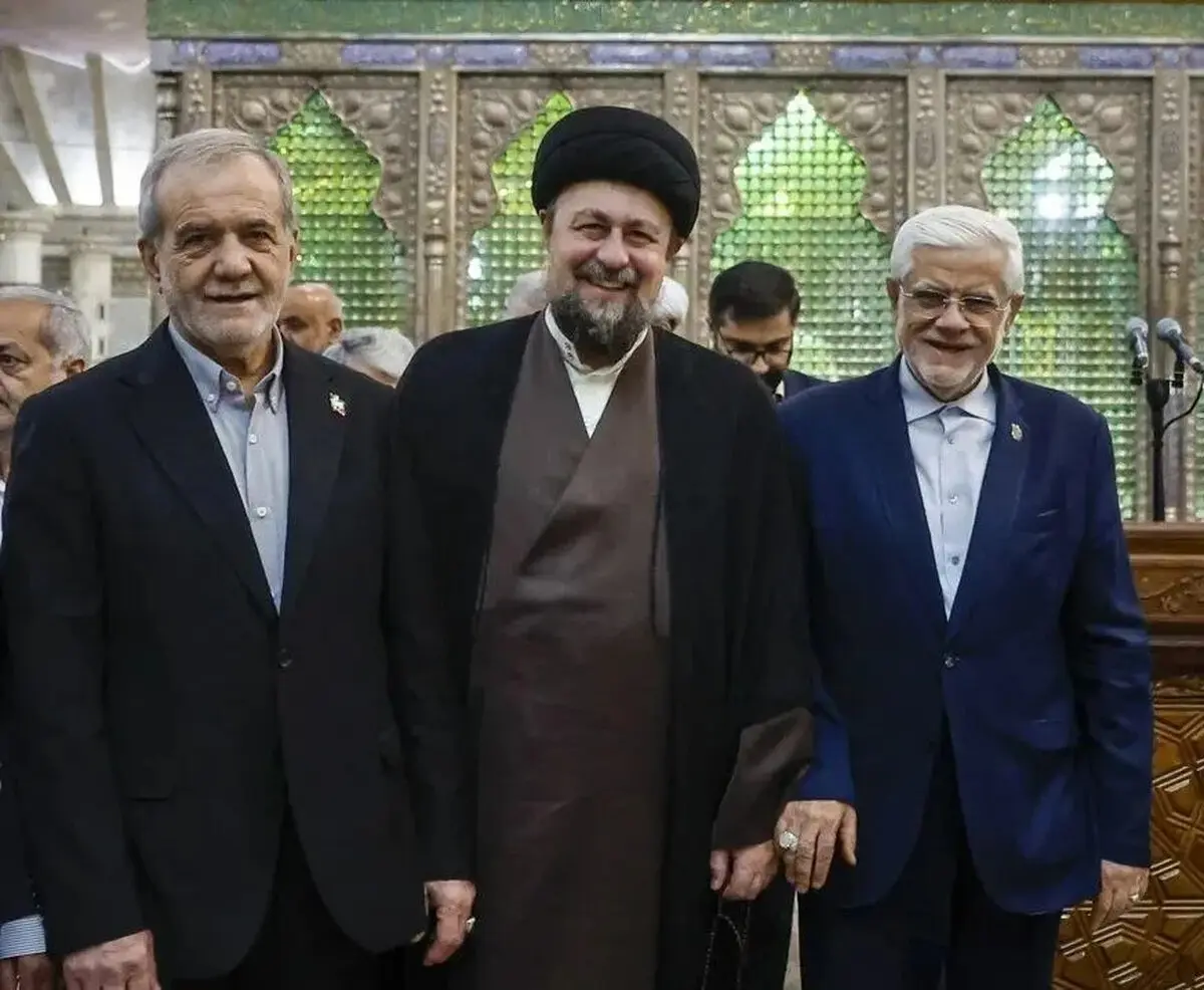سانسور کلمات کلیدی در سخنان نوه امام و پزشکیان ‌در صدا و سیما