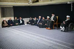 تصاویر بزرگداشت شهدای اقتدار با حضور رهبر انقلاب