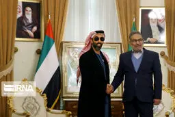دیدار مشاور امنیت ملی امارات با علی شمخانی؛تصاویر