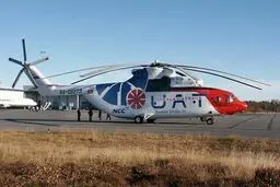 ببینید بلند کردن توپولوف با هلی کوپتر