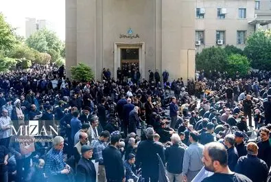 مراسم تشییع شهید رئیسی