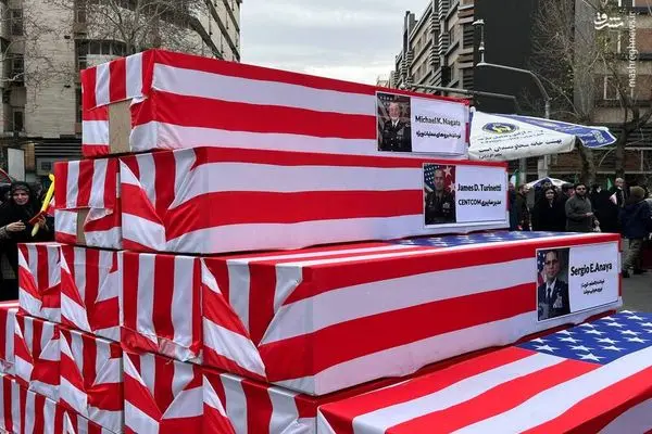 تصاویر تابوت فرماندهان ارشد آمریکایی 