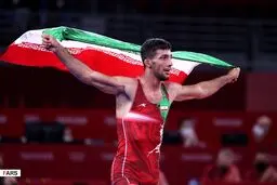 تصاویر قهرمانی گرایی و کسب مدال طلای المپیک