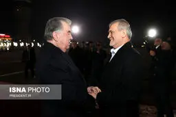 تصاویر سفر رییس جمهور به تاجیکستان