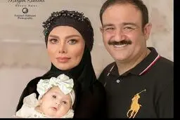 عکس خارج از عرف همسر مهران غفوریان در خارج | شوخی عجیب مهران غفوریان با همسرش