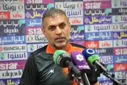 ویسی: بازی با استقلال برای ما حیاتی نیست