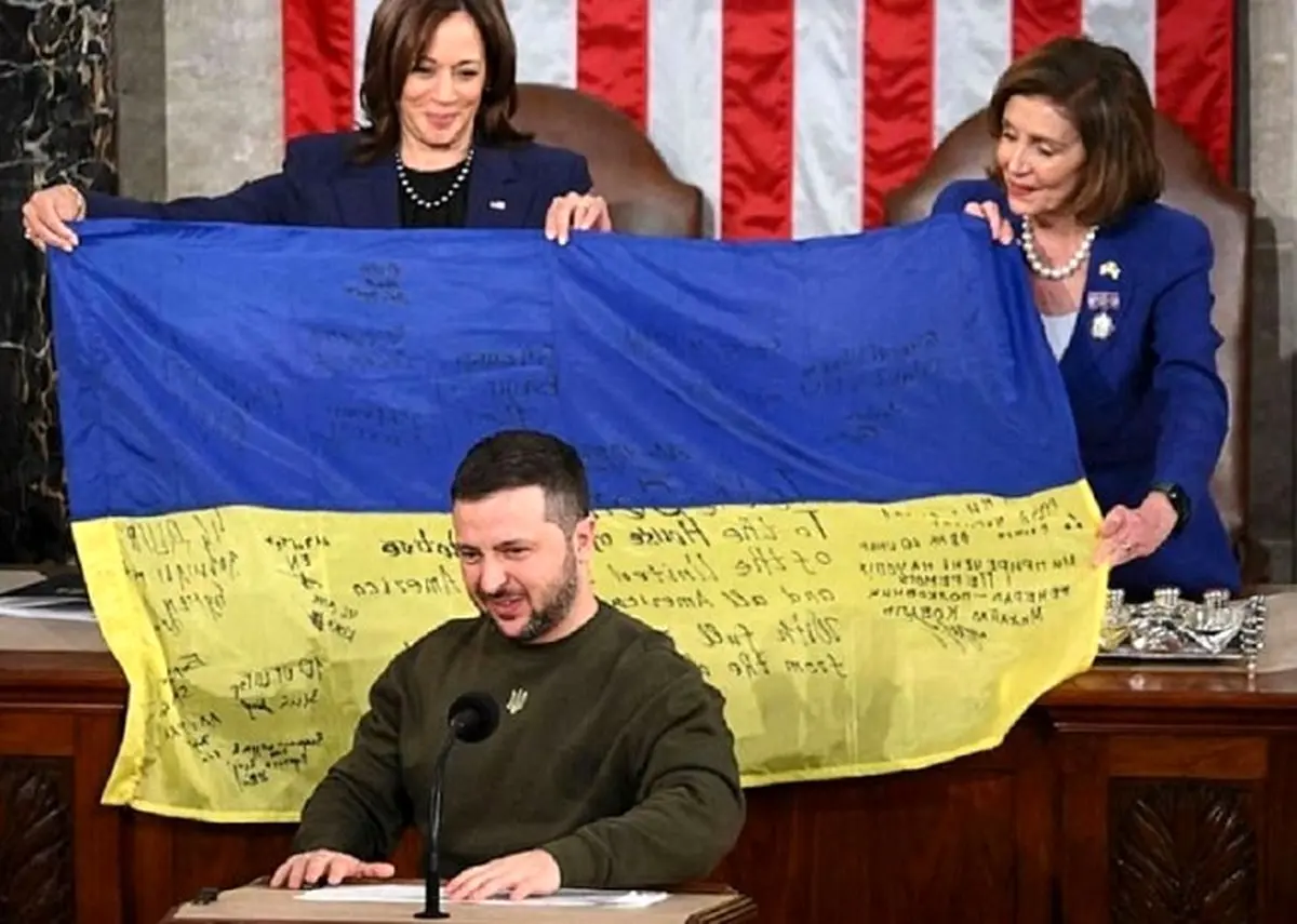 ادعای جنجالی زلنسکی بر علیه ایران