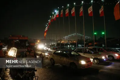 شلوغی و ترافیک تهران