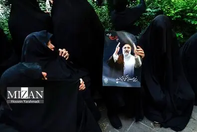 مراسم تشییع شهید رئیسی