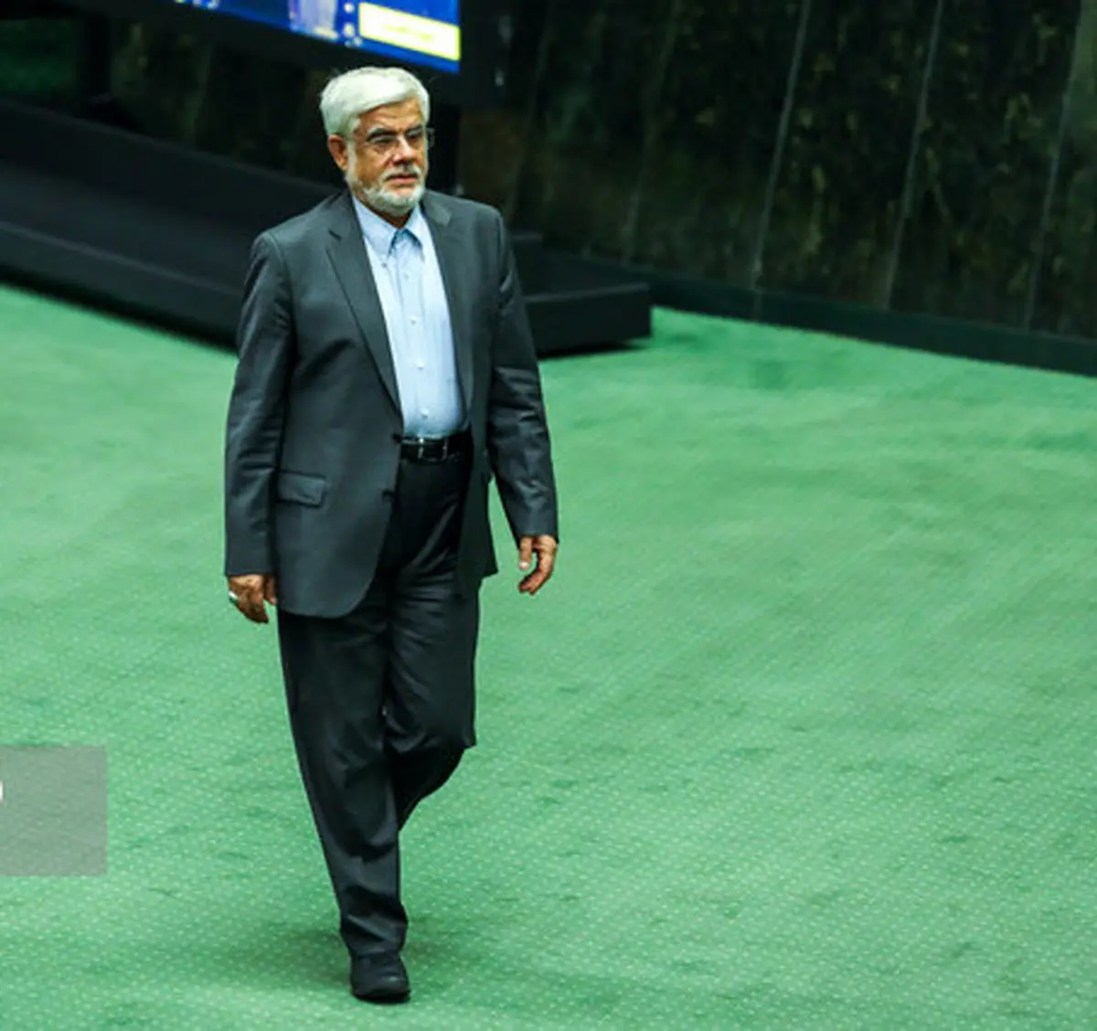 عارف فردا در مجلس حضور پیدا می‌کند