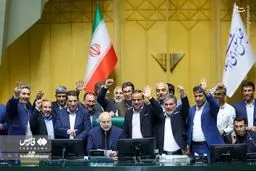 تصاویر انتخابات ریاست و هیئت رئیسه مجلس 