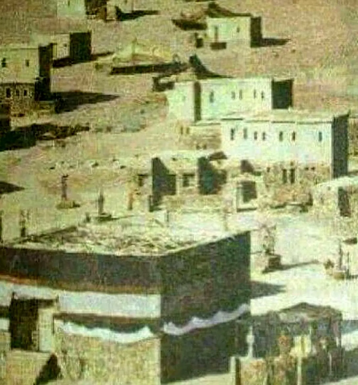 قدیمی ترین عکس موجود از کعبه