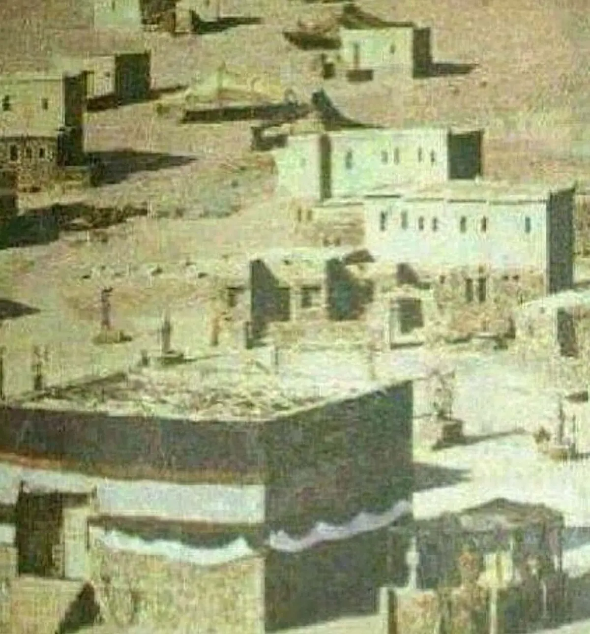قدیمی ترین عکس موجود از کعبه