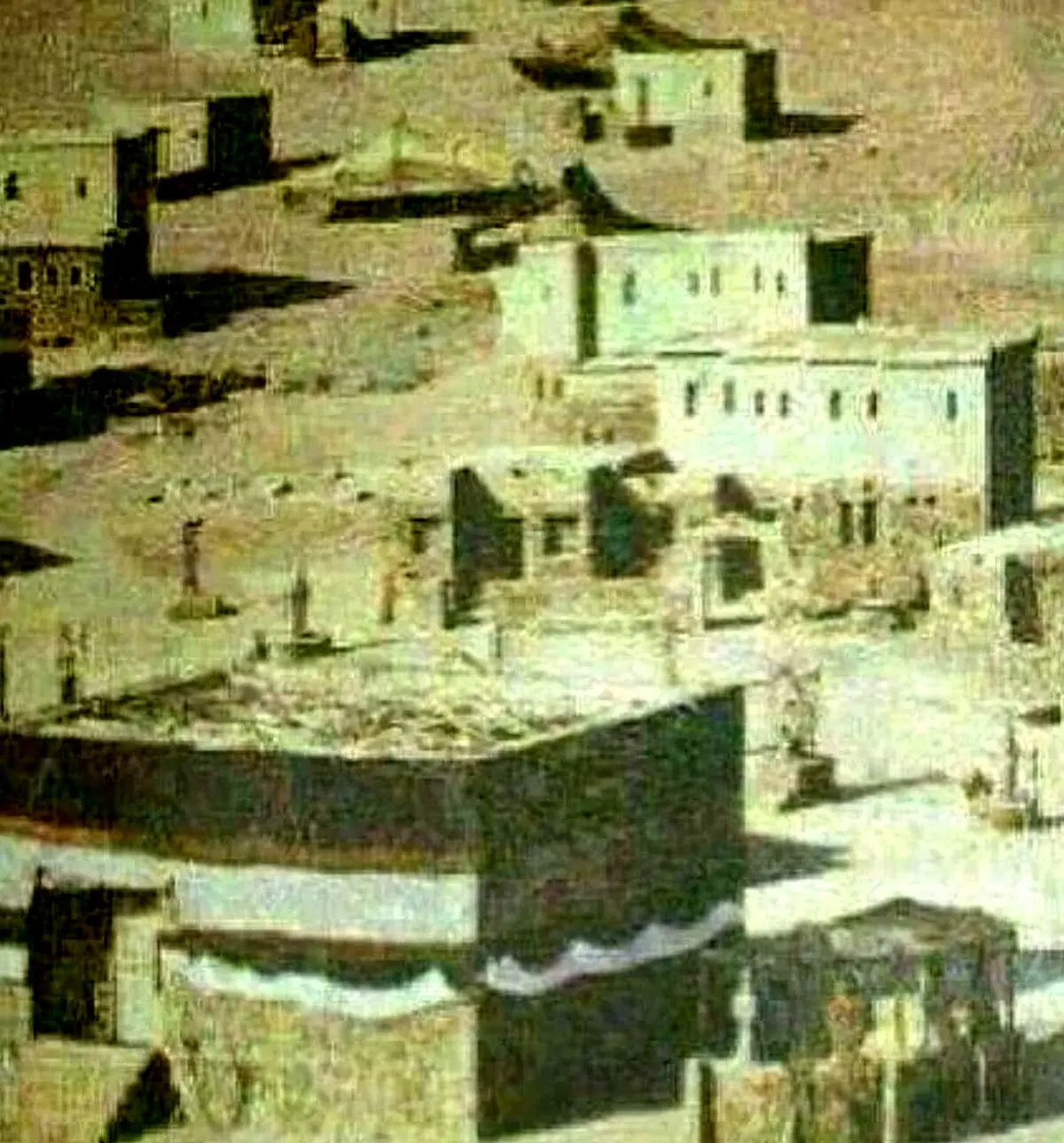 قدیمی ترین عکس موجود از کعبه