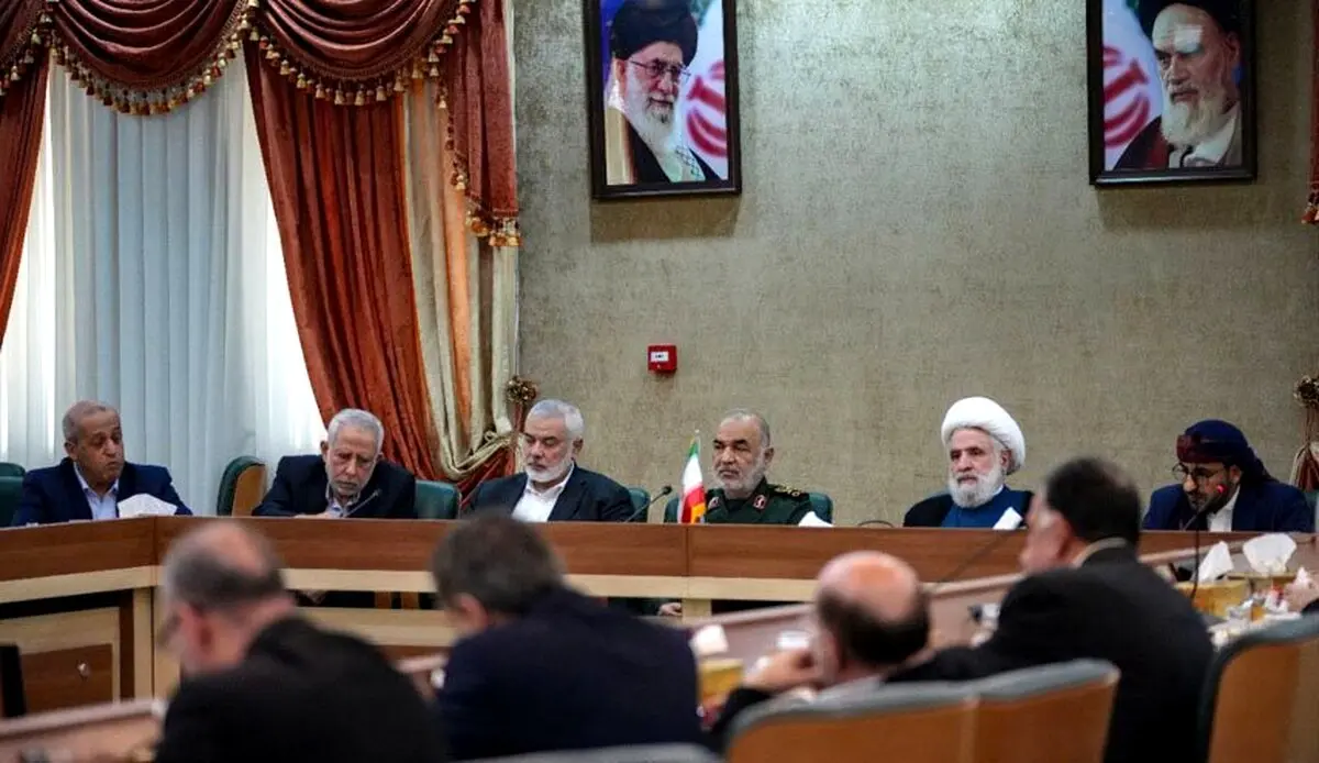 جلسه گروه‌های مقاومت با حضور فرمانده کل سپاه و سردار قاآنی در تهران