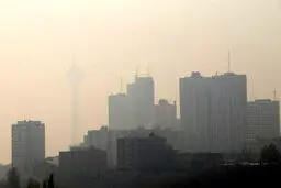 علت آلودگی شدید هوای تهران مشخص شد