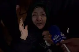 اولین فیلم از سوگواری جگرسوز مادر رئیس جمهور در منزل ساده‌اش