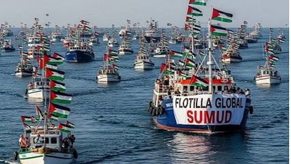 لحظه توقیف تمام کشتی‌های کاروان صمود و بازداشت ۴۴۰ نفر 