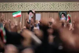 تصاویر دیدار هزاران دانش‌آموز و دانشجو با رهبر انقلاب