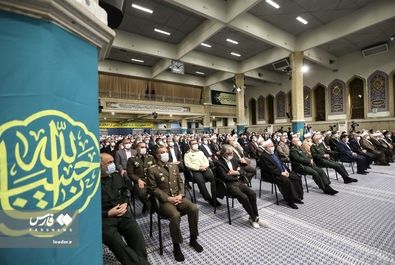 دیدار مسئولان نظام و میهمانان وحدت اسلامى‌ با رهبر انقلاب