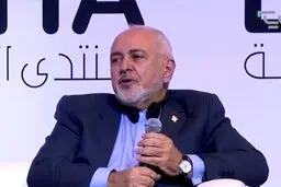 پاسخ جدی ظریف به مقام عرب درباره جدا شدن بحرین از ایران