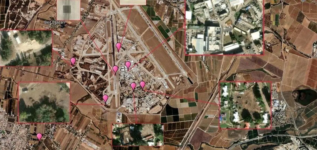 ایران قلب اسرائیل را سوراخ کرد + عکس