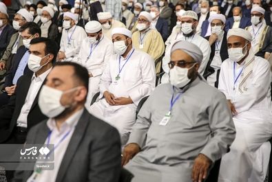 دیدار مسئولان نظام و میهمانان وحدت اسلامى‌ با رهبر انقلاب