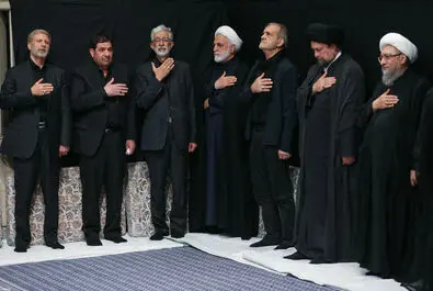 عزاداری حسینیه امام خمینی