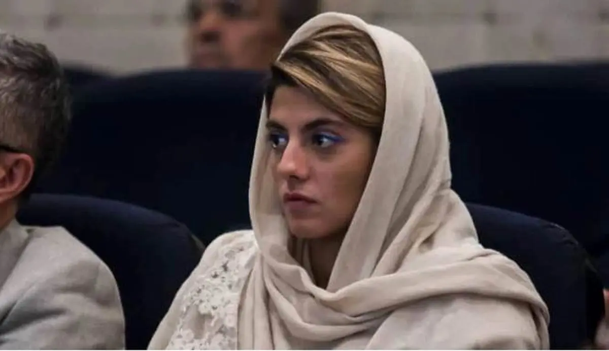 خنده های الکی مهسا طهماسبی در اتاق گریم!