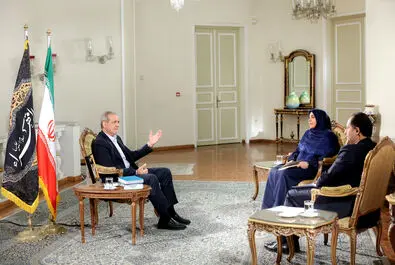 گفت و گوی زنده تلویزیونی پزشکیان