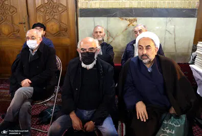 مراسم ختم همسر شهید مطهری