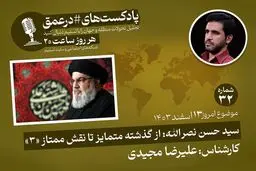 پادکست|سید حسن نصرالله؛ از گذشته متمایز تا نقش ممتاز «۳»