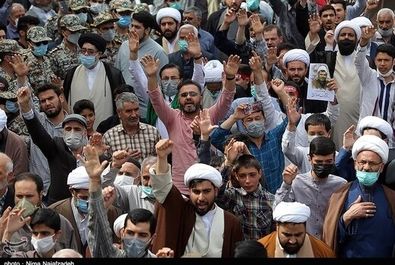 تصاویر | تشییع پیکر شهید حجت‌الاسلام اصلانی در مشهد