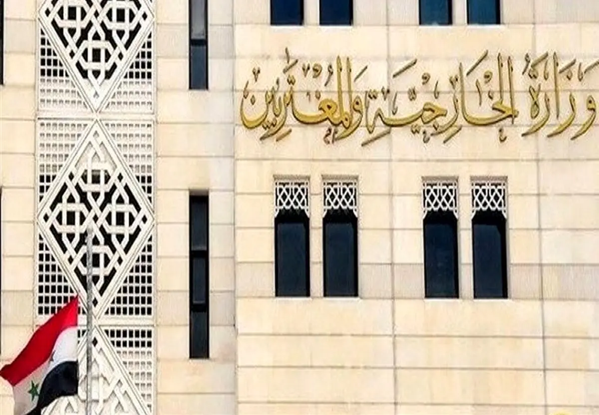 بیانیه سوریه درپی اقدام جنایتکارانه اسرائیل علیه ایران