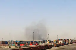 آتش‌سوزی دوباره در بندر شهید رجایی + علت و فیلم