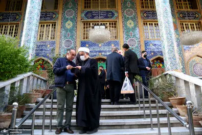 مراسم چهلم همسر شهید مطهری