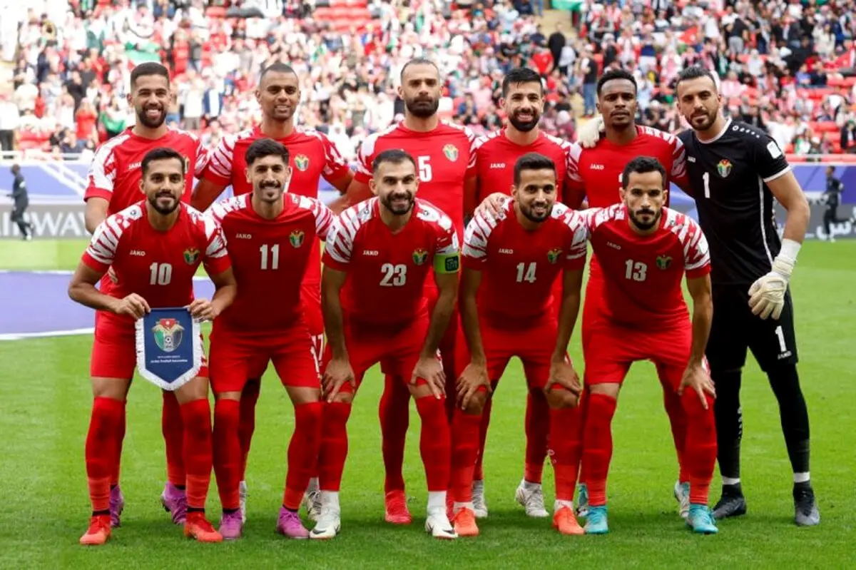 ترکیب اردن با یک تغییر عجیب اعلام شد
