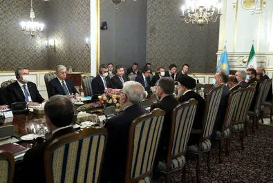 نشست هیات قزاقستانی