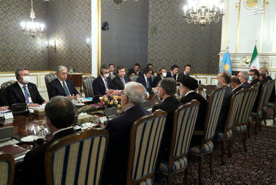 نشست هیات قزاقستانی