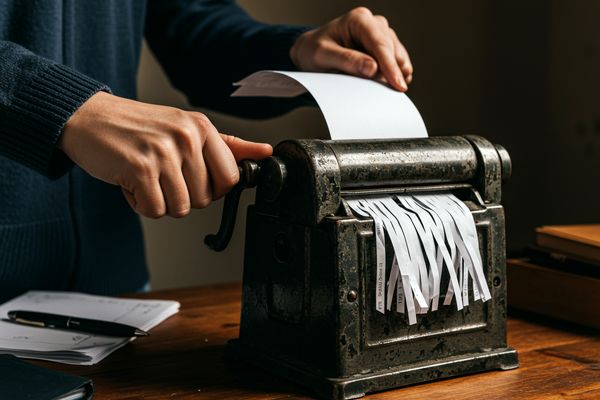 خرید کاغذ خردکن دستی: راهکاری موقت یا انتخابی درست برای امنیت اسناد؟
