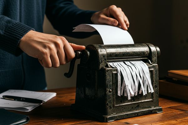 خرید کاغذ خردکن دستی: راهکاری موقت یا انتخابی درست برای امنیت اسناد؟
