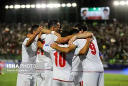 تصاویر دیدار فوتبال، ایران - قرقیزستان